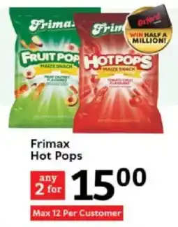 Oxford Freshmarket Frimax Hot Pops offer