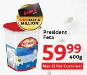 Oxford Freshmarket President Feta offer