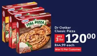 Oxford Freshmarket Dr Oetker Classic Pizza offer
