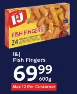 Oxford Freshmarket I&J Fish Fingers offer