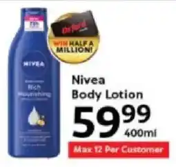 Oxford Freshmarket Nivea Body Lotion offer