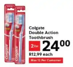 Oxford Freshmarket Colgate Double Action Toothbrush offer
