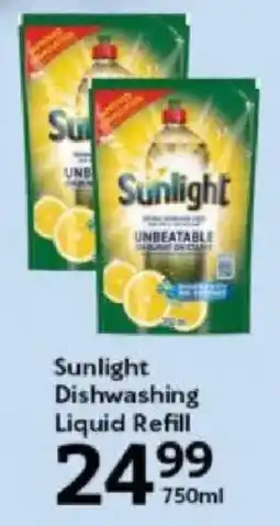 Oxford Freshmarket Sunlight Dishwashing Liquid Refill offer