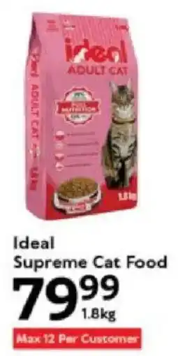 Oxford Freshmarket Ideal Supreme Cat Food offer