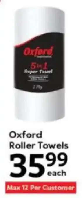 Oxford Freshmarket Oxford Roller Towels offer