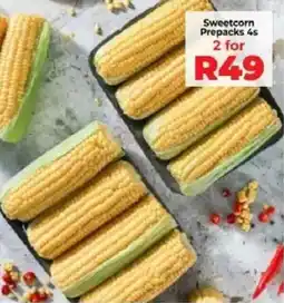 Food Lover's Market Sweetcorn Prepacks offer
