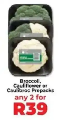 Food Lover's Market Broccoli, Cauliflower or Caulibroc Prepacks offer