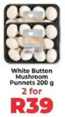 Food Lover's Market White Button Mushroom Punnets offer