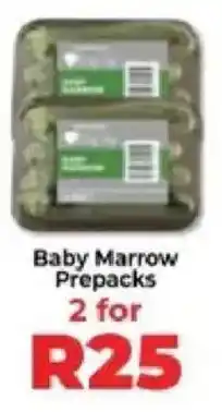 Food Lover's Market Baby Marrow Prepacks offer