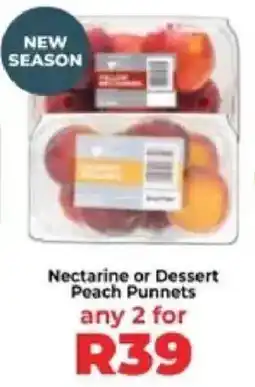 Food Lover's Market Nectarine or Dessert Peach Punnets offer