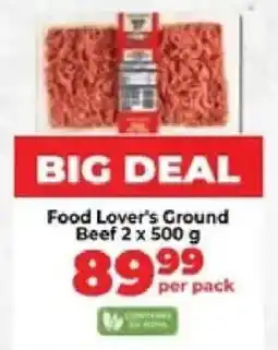 Food Lover's Market Food Lover's Ground Beef offer