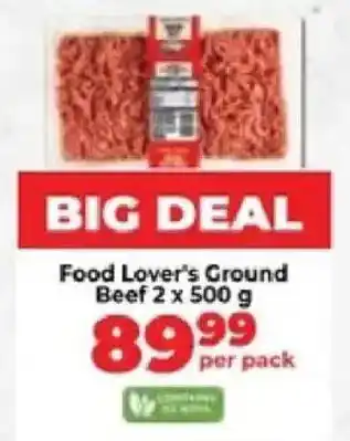 Food Lover's Market Food Lover's Ground Beef offer
