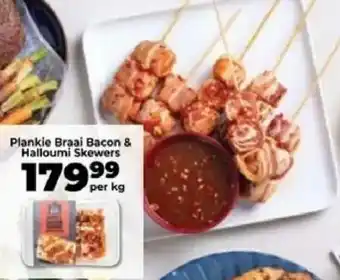 Food Lover's Market Plankie Braai Bacon & Halloumi Skewers offer
