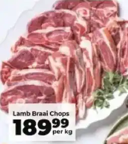 Food Lover's Market Lamb Braai Chops offer