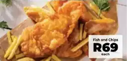 Food Lover's Market Fish and Chips offer