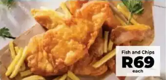 Food Lover's Market Fish and Chips offer