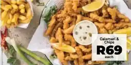Food Lover's Market Calamari & Chips offer