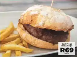 Food Lover's Market Beef Prego Roll & Chips offer