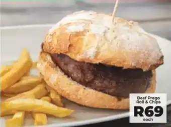 Food Lover's Market Beef Prego Roll & Chips offer