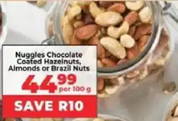 Food Lover's Market Nuggles Chocolate Coated Hazelnuts, Almonds or Brazil Nuts offer