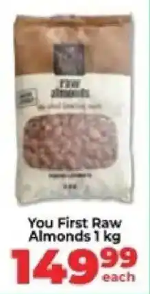 Food Lover's Market You First Raw Almonds offer