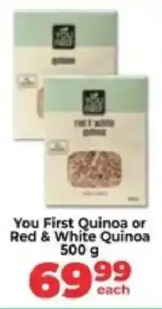 Food Lover's Market You First Quinoa or Red & White Quinoa offer
