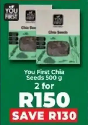Food Lover's Market You First Chia Seeds offer