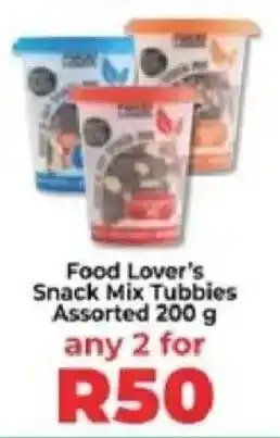Food Lover's Market Food Lover's Snack Mix Tubbies Assorted offer