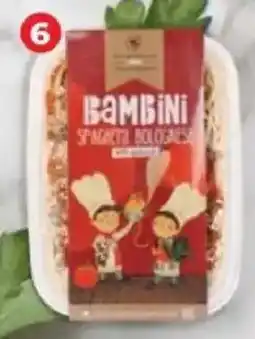 Food Lover's Market Villa San Giovanni Bambini Spaghetti Bolognese offer