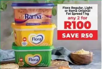 Food Lover's Market Flora Regular, Light or Rama Original Fat Spread offer