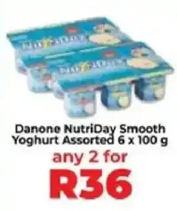 Food Lover's Market Danone NutriDay Smooth Yoghurt Assorted offer