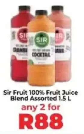 Food Lover's Market Sir Fruit 100% Fruit Juice Blend Assorted offer