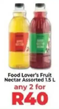 Food Lover's Market Food Lover's Fruit Nectar Assorted offer
