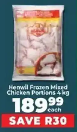 Food Lover's Market Henwil Frozen Mixed Chicken Portions offer
