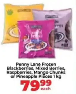 Food Lover's Market Penny Lane Frozen Blackberries, Mixed Berries, Raspberries, Mango Chunks or Pineapple Pieces offer