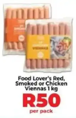 Food Lover's Market Food Lover's Red, Smoked or Chicken Viennas offer