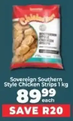 Food Lover's Market Sovereign Southern Style Chicken Strips offer