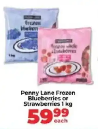 Food Lover's Market Penny Lane Frozen Blueberries or Strawberries offer