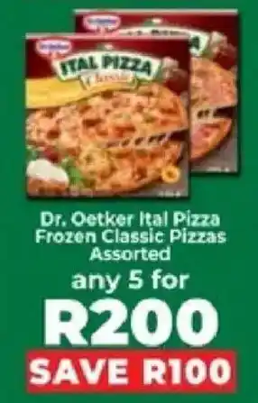Food Lover's Market Dr. Oetker Ital Pizza Frozen Classic Pizzas Assorted offer
