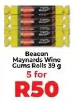 Food Lover's Market Beacon Maynards Wine Gums Rolls offer