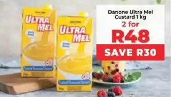 Food Lover's Market Danone Ultra Mel Custard offer