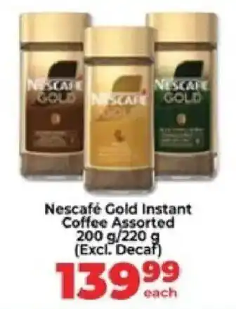 Food Lover's Market Nescafe Gold Instant Coffee Assorted offer