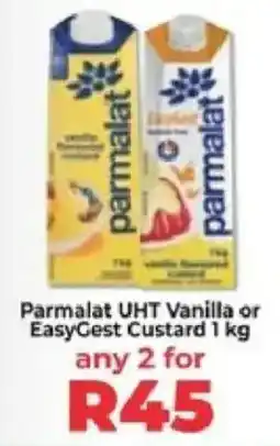 Food Lover's Market Parmalat UHT Vanilla or EasyGest Custard offer