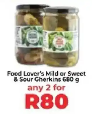 Food Lover's Market Food Lover's Mild or Sweet & Sour Gherkins offer