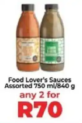 Food Lover's Market Food Lover's Sauces Assorted offer