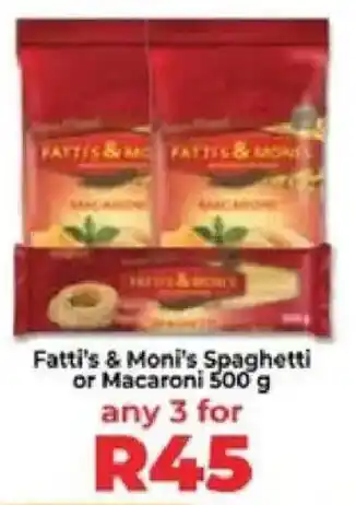 Food Lover's Market Fatti's & Moni's Spaghetti or Macaroni offer