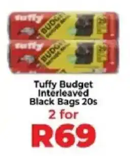 Food Lover's Market Tuffy Budget Interleaved Black Bags offer