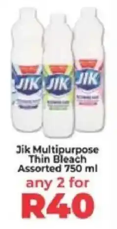 Food Lover's Market Jik Multipurpose Thin Bleach Assorted offer