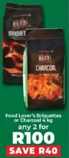 Food Lover's Market Food Lover's Briquettes or Charcoal offer