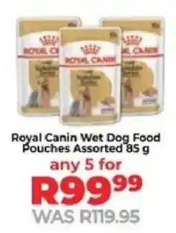 Food Lover's Market Royal Canin Wet Dog Food Pouches Assorted offer